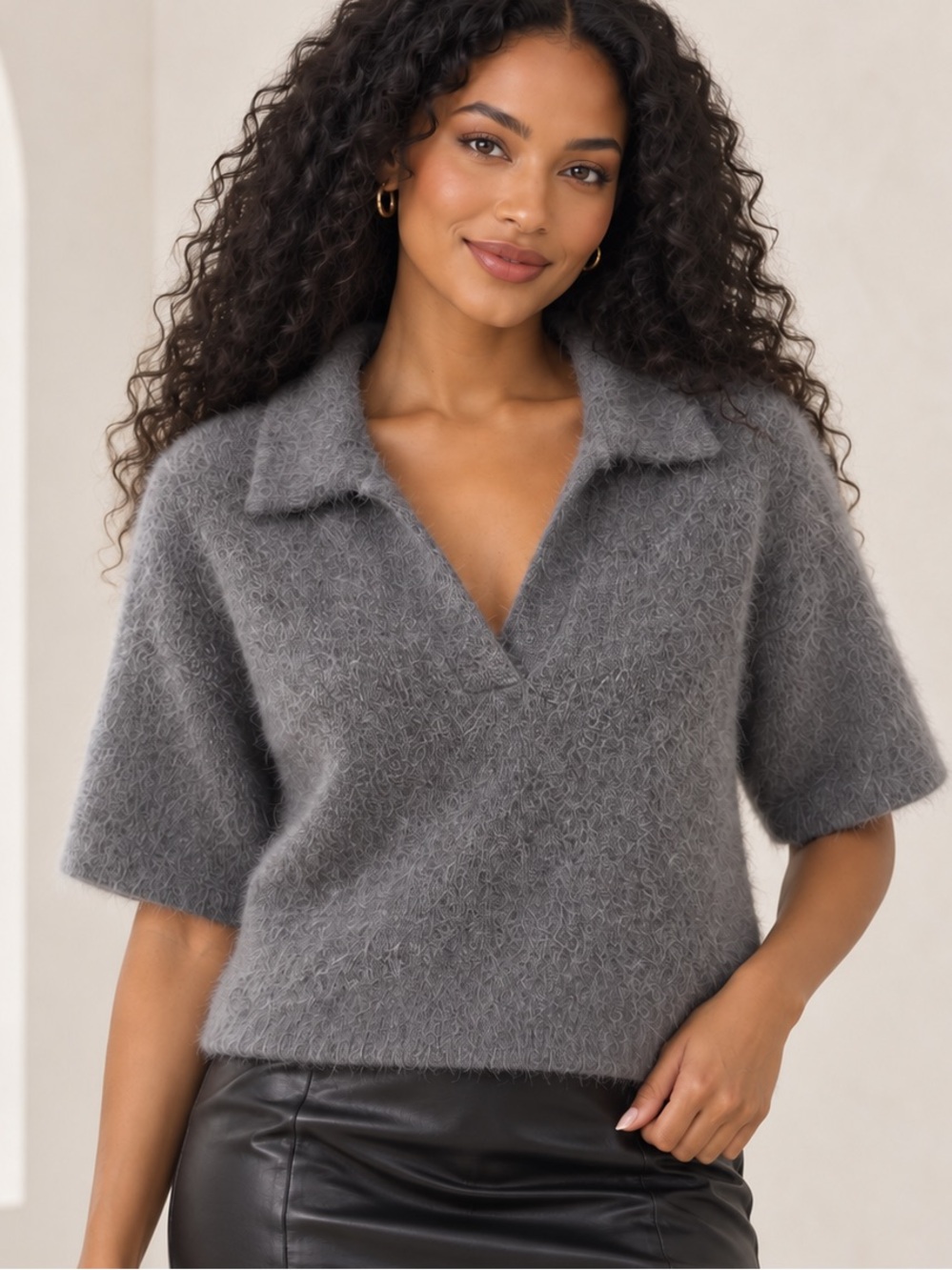 NWOT Worthington Sweater XL Eyelash Knit